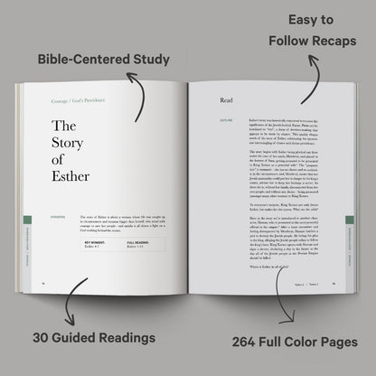 Bible in a Year: 52-week Study & The Good and Beautiful Bible Stories & One Minute with God